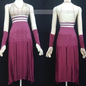 quality latin competition dance apparels,latin dance clothing for women:LD-SG154
