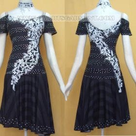 latin competition dance apparels for competition,big size latin dance dresses:LD