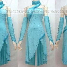 fashion latin dancing apparels,tailor made latin competition dance outfits:LD-SG