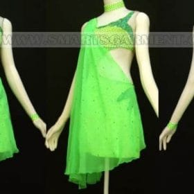 latin competition dance apparels for children,sexy latin dance outfits:LD-SG1583