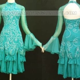 sexy latin dancing apparels,brand new latin competition dance costumes:LD-SG1588