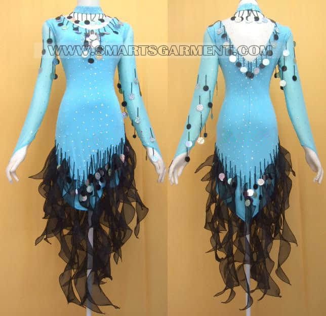 big size latin dancing clothes,latin competition dance garment outlet:LD-SG1603