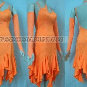 latin competition dance apparels for children,latin dancing gowns shop:LD-SG161