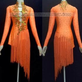 latin dancing apparels outlet,personalized latin competition dance wear:LD-SG162