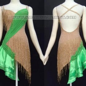 plus size latin competition dance clothes,customized latin dance garment:LD-SG16
