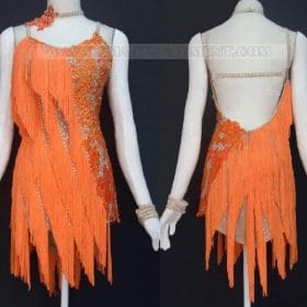 big size latin dancing clothes,cheap latin competition dance outfits:LD-SG1662
