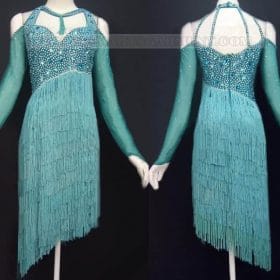 brand new latin dancing apparels,customized latin competition dance attire:LD-SG