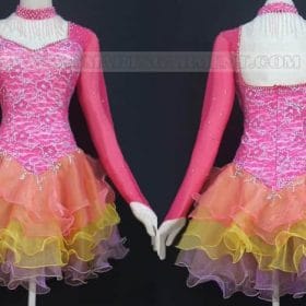 personalized latin dancing clothes,selling latin competition dance clothing:LD-S