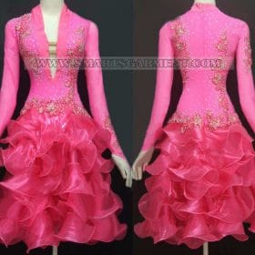 plus size latin dancing clothes,latin competition dance attire for children:LD-S