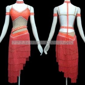 fashion latin dancing clothes,plus size latin competition dance attire:LD-SG1679