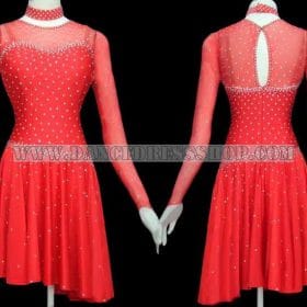 latin dancing apparels store,latin competition dance clothes shop:LD-SG1710