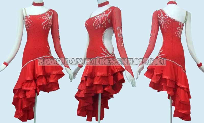 quality latin competition dance clothes,selling latin dance outfits:LD-SG1726