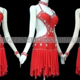 latin dancing clothes outlet,personalized latin competition dance attire:LD-SG17