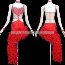 personalized latin dancing apparels,latin competition dance garment shop:LD-SG17