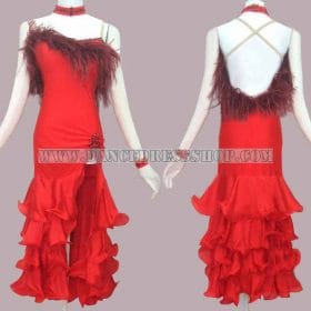 latin dancing apparels,personalized latin competition dance wear:LD-SG1761