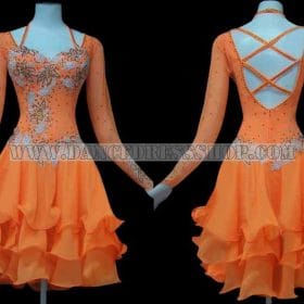 discount latin dancing apparels,tailor made latin competition dance outfits:LD-S