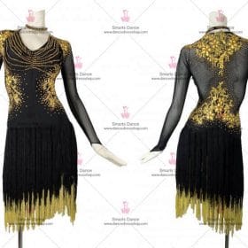 Tailor Made Latin Dress,Latin Dresses For Sale Black LD-SG1789