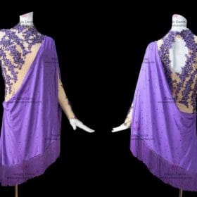 Latin Dresses,Latin Dresses For Sale Purple LD-SG1813