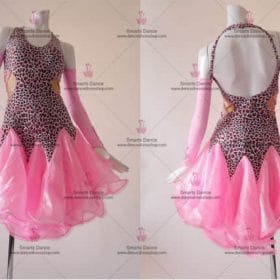 Latin Dancewear,Latin Clothes Pink LD-SG1818