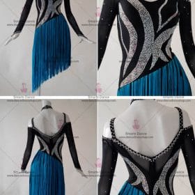 Latin Dance Clothes,Latin Dance Costumes Black LD-SG1819