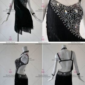 Affordable Latin Dress,Latin Dresses Black LD-SG1821