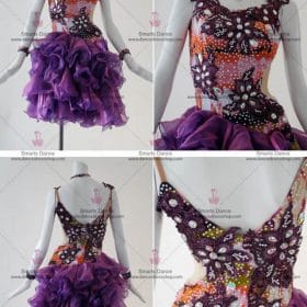 Latin Dancewear,Latin Dancewear Purple LD-SG1834