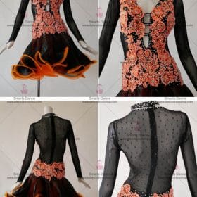 Tailor Made Latin Dress,Latin Dance Competition Dresses Black LD-SG1842