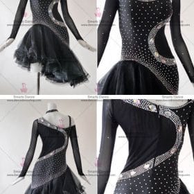 Latin Gowns,Latin Dance Clothes Black LD-SG1849