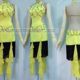 discount latin dancing apparels,custom made latin competition dance outfits:LD-S