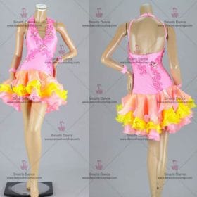 Latin Gowns,Latin Dance Dresses Pink LD-SG1864
