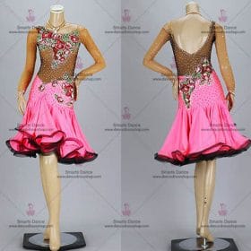 Latin Costumes,Latin Dresses For Sale Pink LD-SG1868