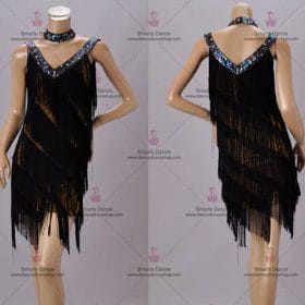 Latin Dance Dresses,Affordable Latin Dress Black LD-SG1888