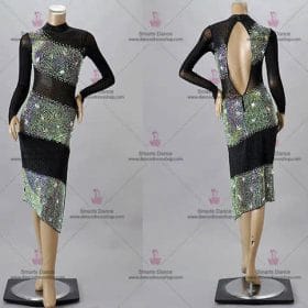 Latin Dancewear,Latin Dance Costumes Black LD-SG1894