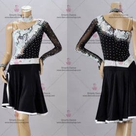 Latin Ballroom Dresses,Latin Dance Costumes Black LD-SG1904
