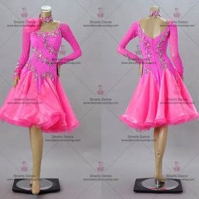 Latin Clothes,Latin Dance Costumes Pink LD-SG1914
