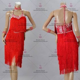 Latin Costumes,Latin Dresses For Sale Red LD-SG1915