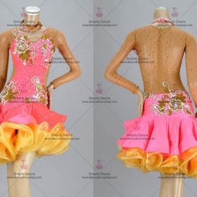 Latin Dance Costumes,Latin Dancewear Pink LD-SG1920
