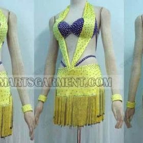 latin dancing clothes,custom made latin competition dance attire:LD-SG212
