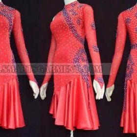 latin dancing apparels for competition,latin competition dance outfits:LD-SG231