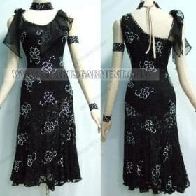 latin competition dance apparels for children,custom made latin dance clothing:L