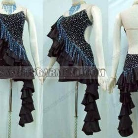 selling latin competition dance clothes,personalized latin dance costumes:LD-SG2