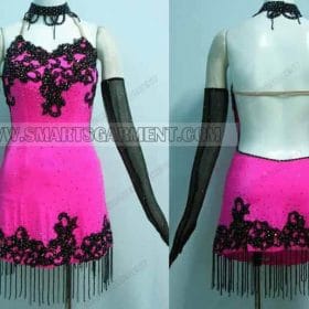 big size latin dancing apparels,latin competition dance garment:LD-SG262
