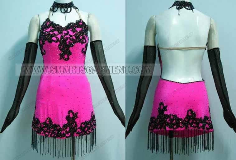 big size latin dancing apparels,latin competition dance garment:LD-SG262