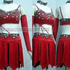 custom made latin competition dance clothes,personalized latin dance clothes:LD-