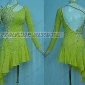 tailor made latin dancing clothes,latin competition dance costumes for women:LD-