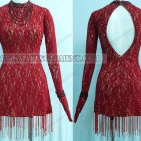 cheap latin dancing clothes,latin competition dance attire for kids:LD-SG274