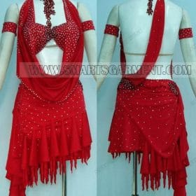 personalized latin competition dance apparels,selling latin dance garment:LD-SG2