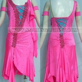 quality latin competition dance clothes,customized latin dance dresses:LD-SG293