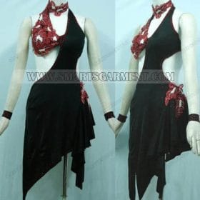 Inexpensive latin dancing clothes,plus size latin competition dance clothing:LD-