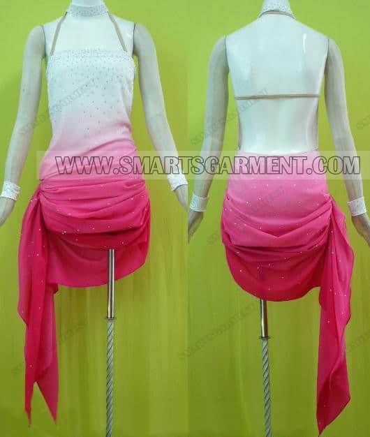 sexy latin dancing apparels,big size latin competition dance garment:LD-SG309